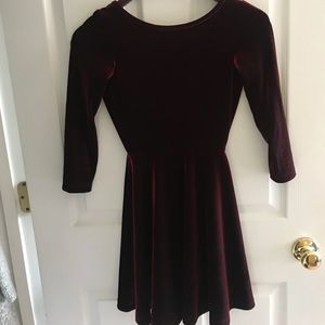 American Apparel Backless Skater Dress